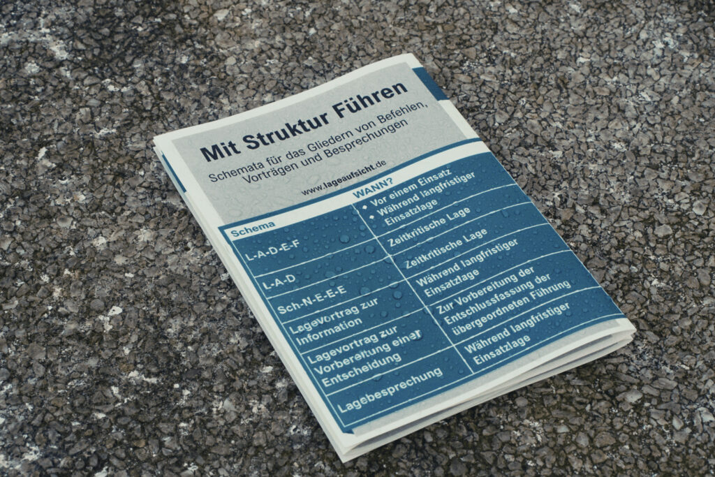 Taschenkarte "Mit Struktur Führen"